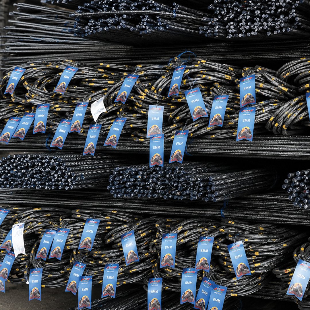 ARS 10mm TMT steel bar detail