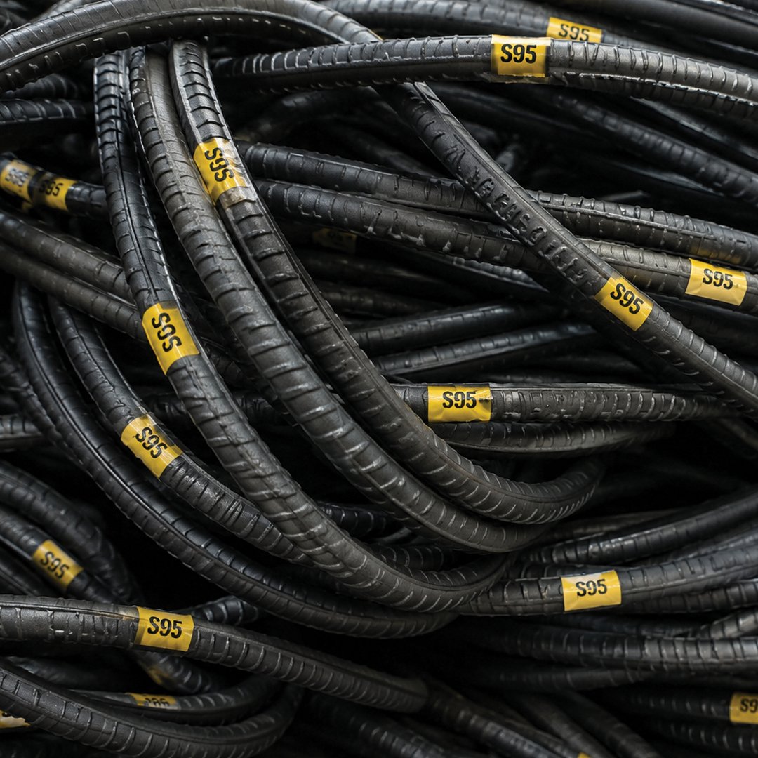 ARS 8mm TMT steel rod detail