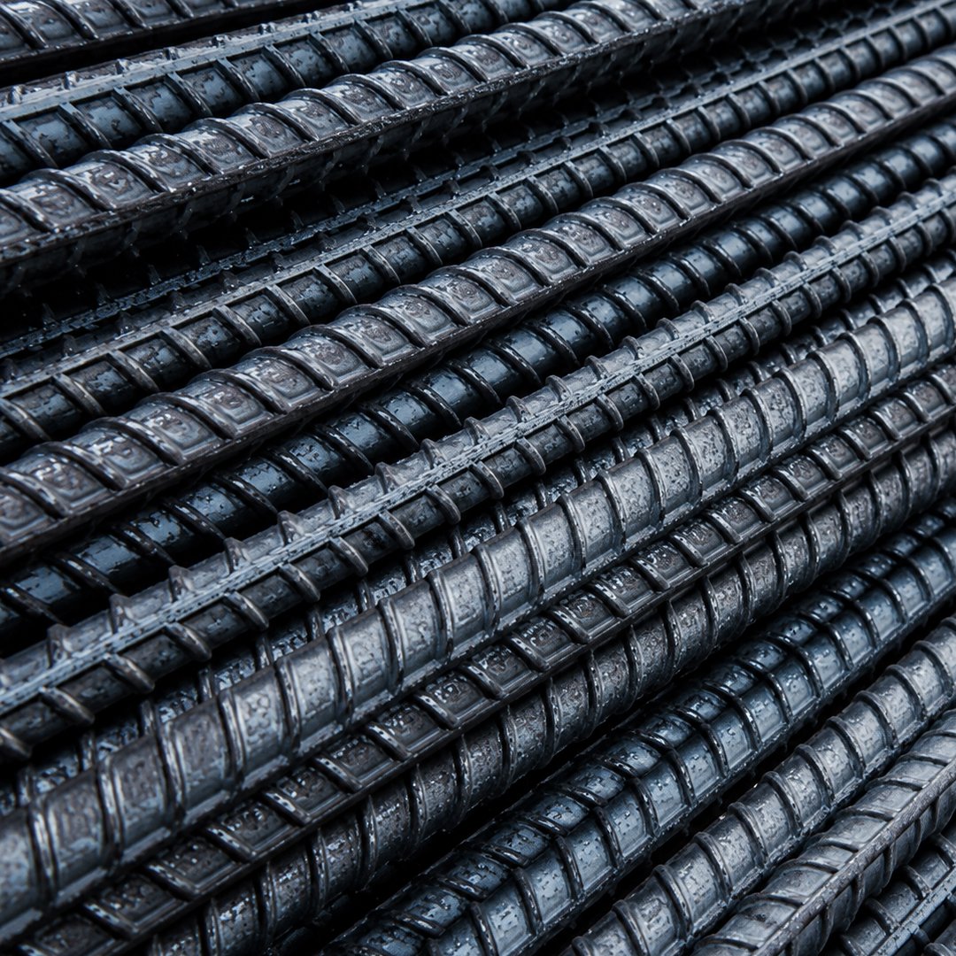 ARS TMT bars representing consistent construction quality