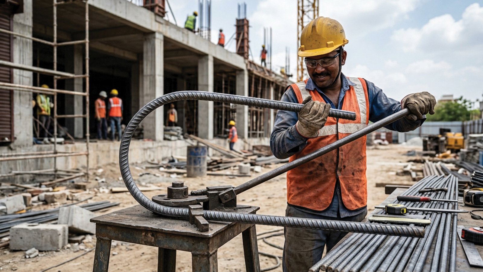 ARS TMT bars designed for efficient bending and site work