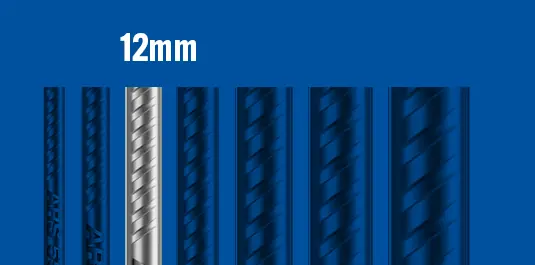 ARS 12mm TMT steel reinforcement bar