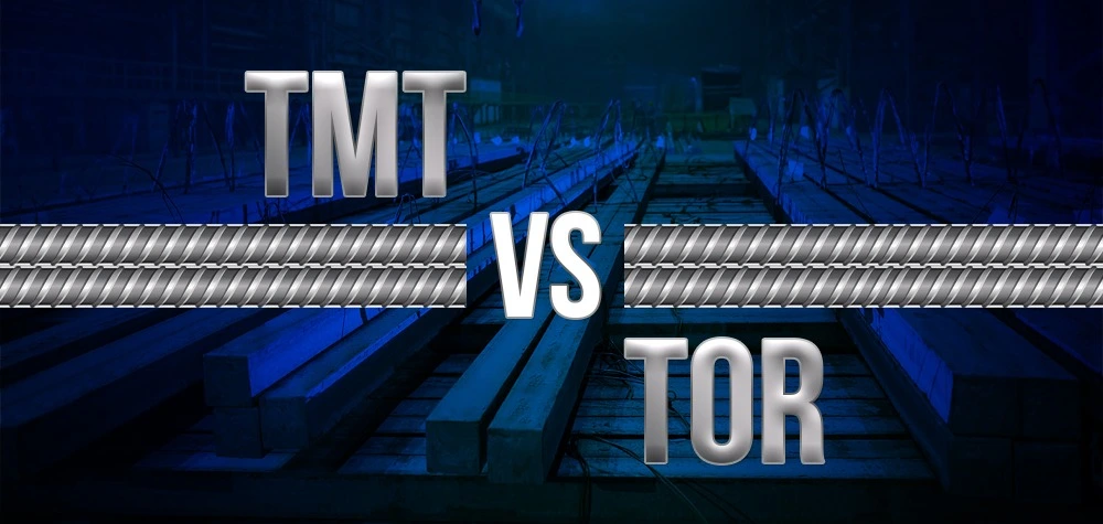 TMT Bar Vs TOR steel Bar 